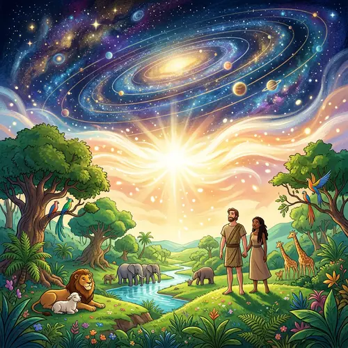 Animated Biblical Creation Story