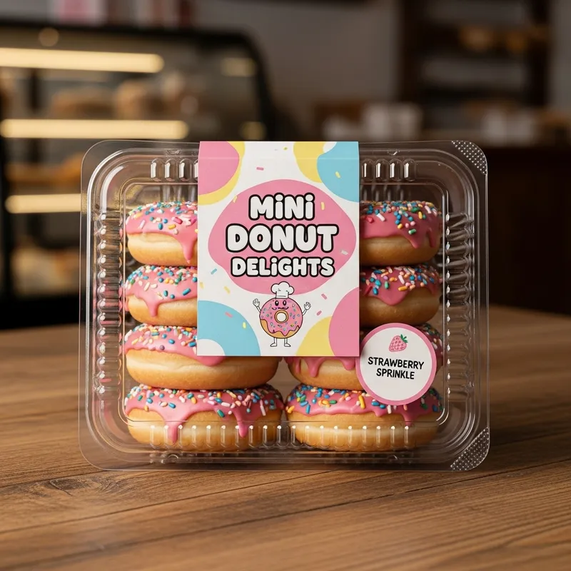 Mini Donut Packaging Ideas