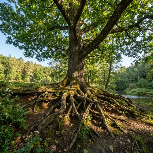 Roots of Strength: Symbol of Stability and Resilience