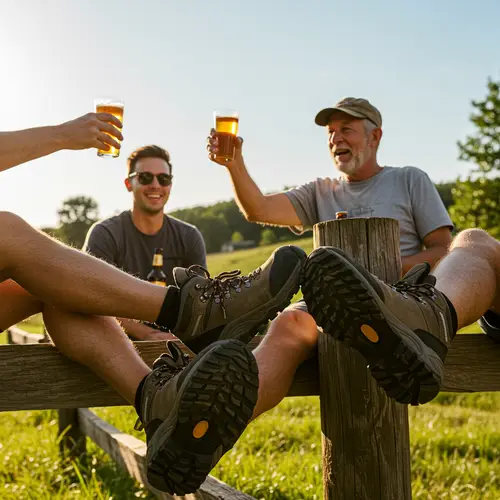 Sunshine, Stinky Feet & Beer: A Perfect Day