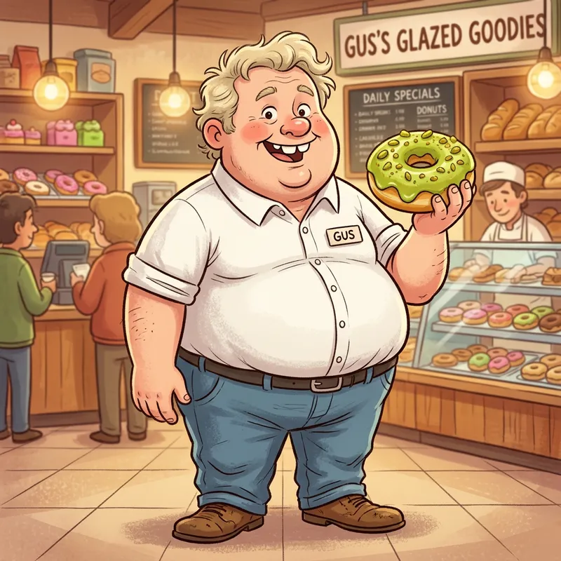 Pistachio Donut Delight with Homer Simpson