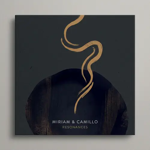 Minimal CD Cover Design for Miriam & Camillo