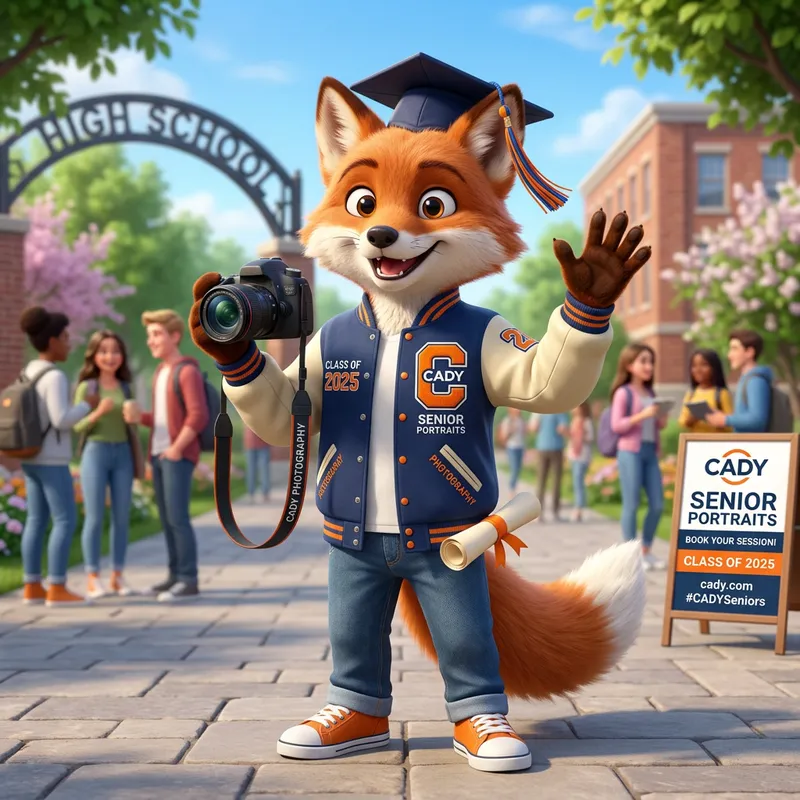 Mascotte for CADY Photography | Senior Pictures