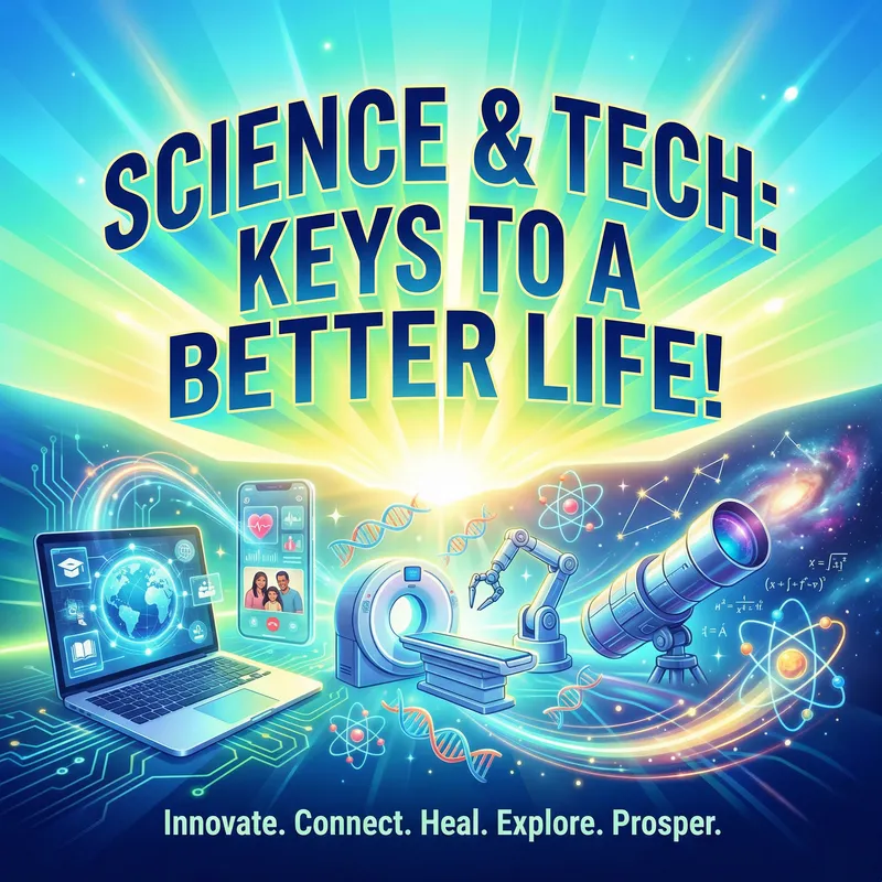 Science & Tech: The Path to a Fulfilling Life Science & Tech: The Path to a Fulfilling Life