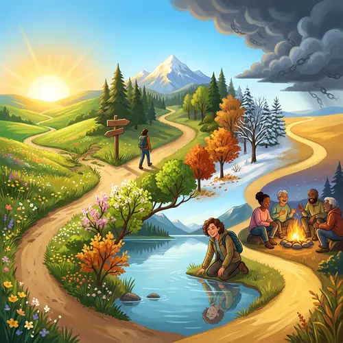 Human Grit and Resilience: A Metaphorical Journey of Positivity and Growth