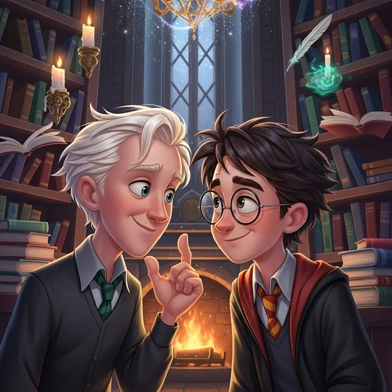 Pixar Style Drarry Artwork - Unique Fantasy Creation