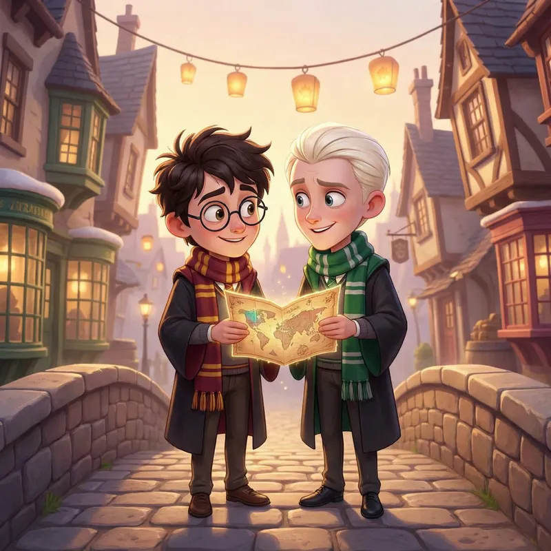 Pixar Style Drarry Artwork - Unique Fantasy Creation