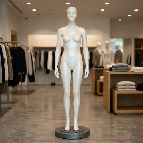 Stable and Balanced Mannequin | Impressive Poise Display