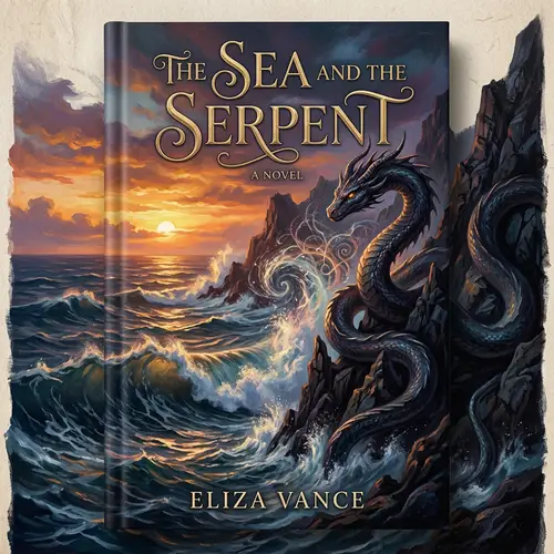 The Sea and the Serpent - Cover Illustration