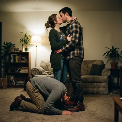 Unexpected Love Triangle: A Visual Reflection