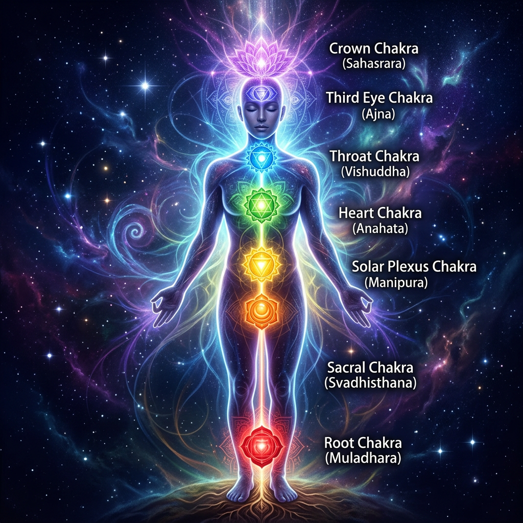 Chakra Color Guide - Vibrant Energy Centers Explained | AI Art