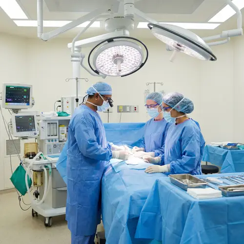 Diverse Surgical Team in Operation Theatre | Hospital Scene