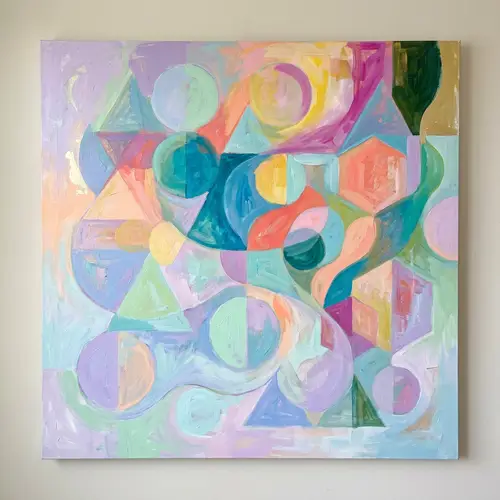 Harmony and Balance: Abstract Geometric Shapes in Therapeutic Context