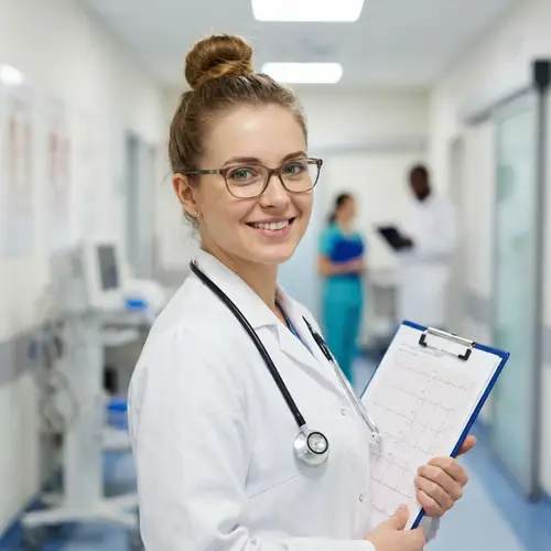 Young Internal Medicine Doctor - Compassionate Care