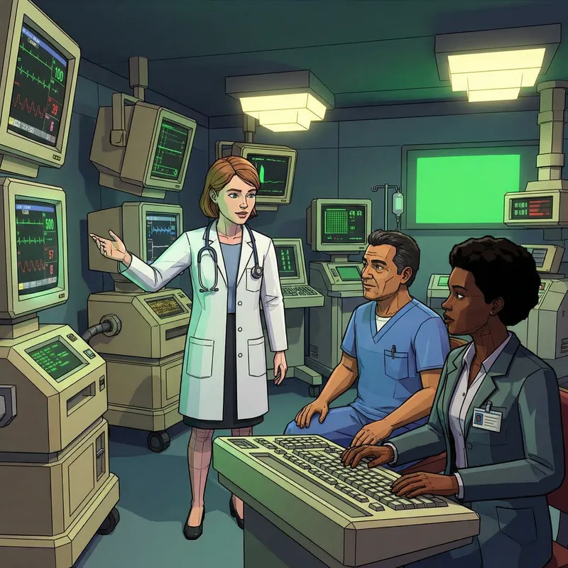 Pixar Style Young Female Internal Medicine Doctor Pixar Style Young Female Internal Medicine Doctor