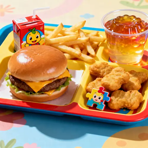 Vibrant Kids' Meal Combo: Fun & Delicious