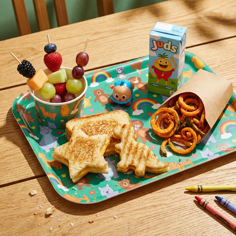 Vibrant Kids' Meal Combo: Fun & Delicious