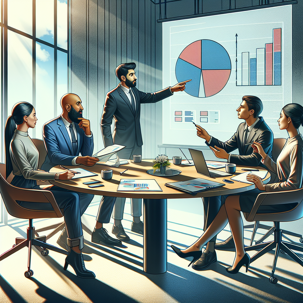 International Business Collaboration in Modern Office Environment ...