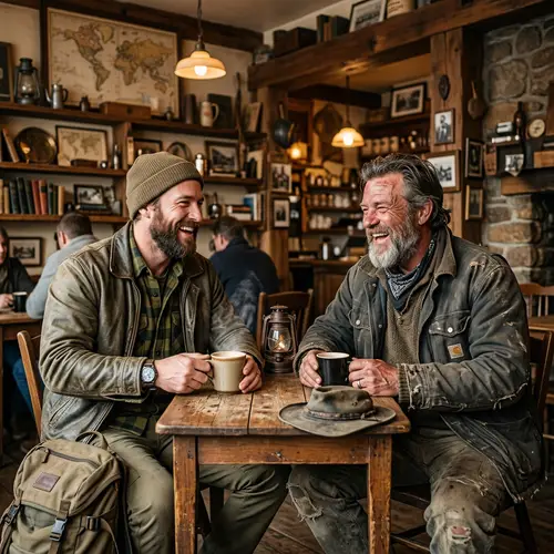 Adventure Coffee: Nathan Drake meets Joel Miller