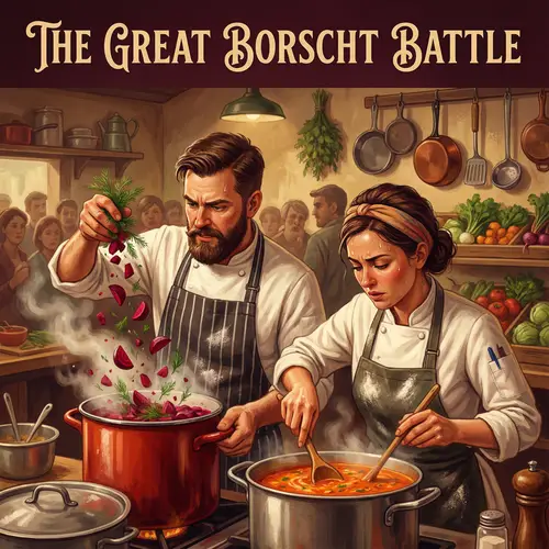 Chefs Compete in Borscht Battle | Culinary Art