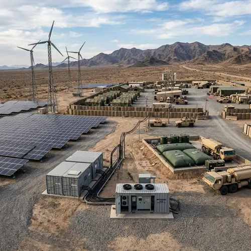 Solar & Wind Energy at Military Forward Bases