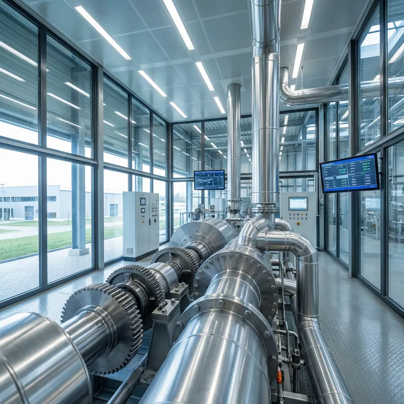 Industrial Steam Turbine System for Cogeneration Industrial Steam Turbine System for Cogeneration