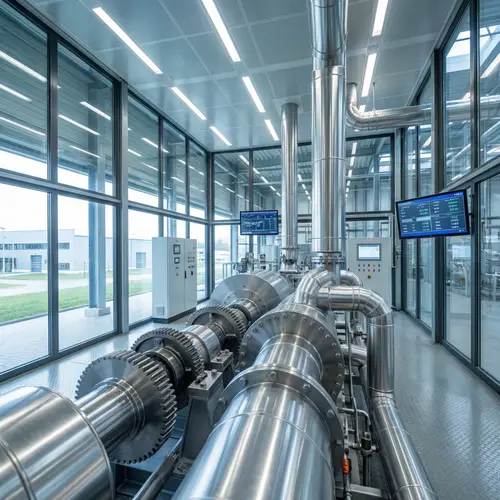 Industrial Steam Turbine System for Cogeneration