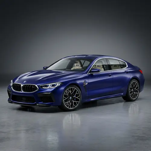 Detailed 3D Model of an Elegant Luxury Car - BMW Style