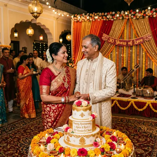 Celebrate Indian Wedding Anniversaries with Love