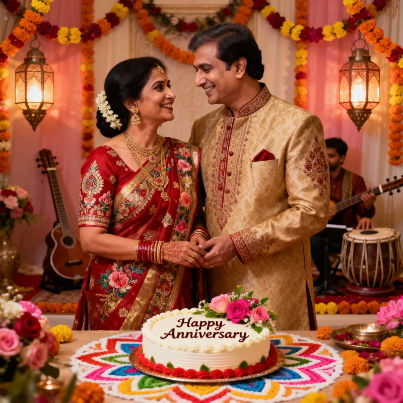 Celebrate Indian Wedding Anniversaries with Love