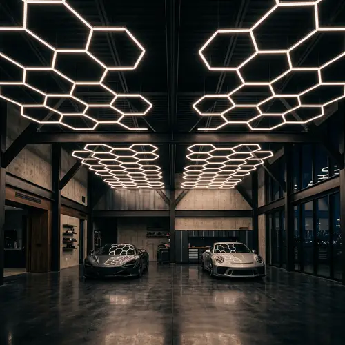 Modern Architectural Garage Interior Design