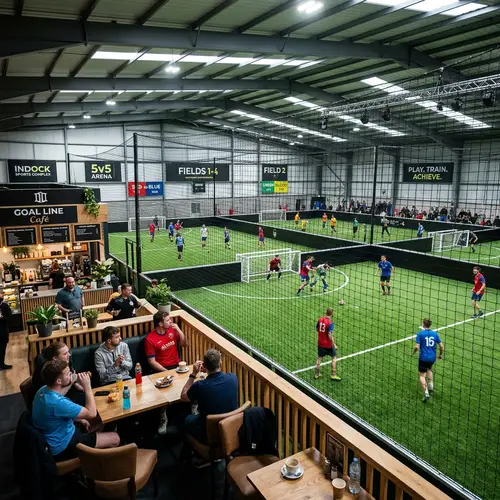 Indoor Sports Complex with 4 Football Fields