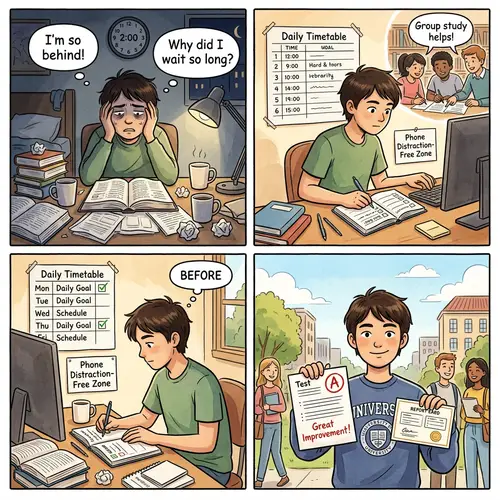 Changing Study Habits for Academic Success: My Journey