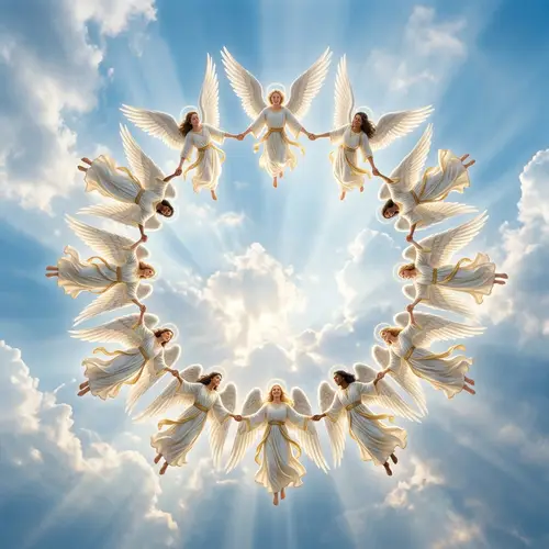 Angels in the Sky: Twelve Celestial Beings