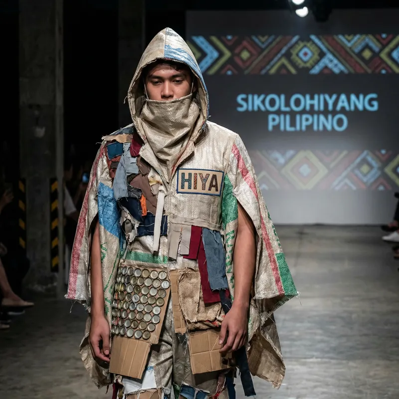 Custom Recycled Fashion for Men - Filipino Inspiration