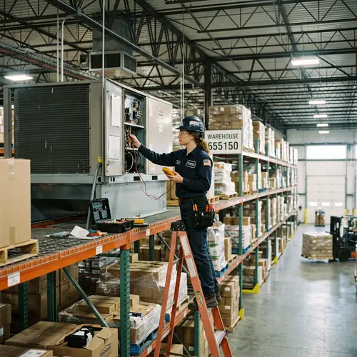 HVAC Technician in Warehouse | HVAC Services