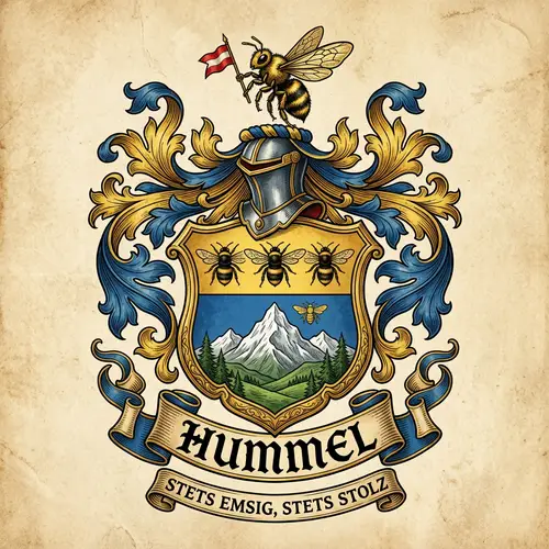 Hummel Family Crest: Heritage and Significance