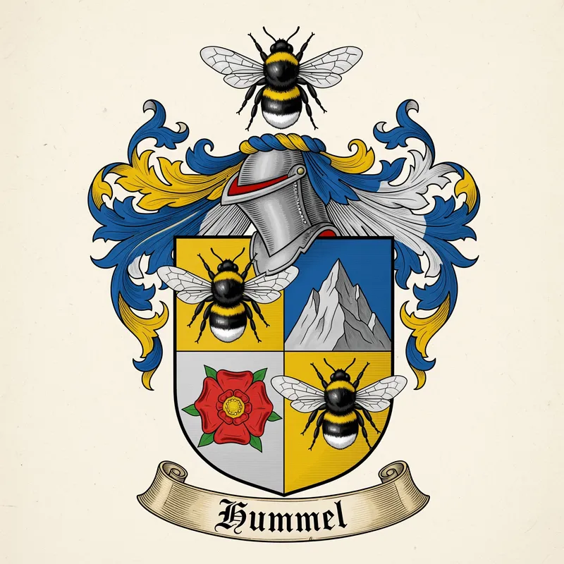 Hummel Family Crest: Heritage and Significance