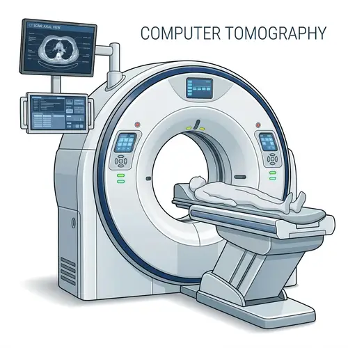 Modern CT Scanner for Detailed Medical Imaging