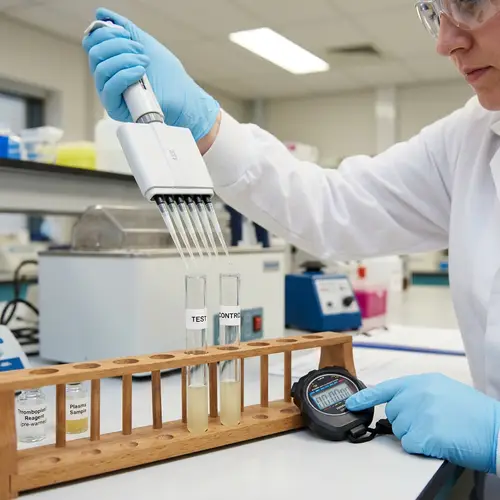 Thromboplastin Test: Clot Formation Time Measurement