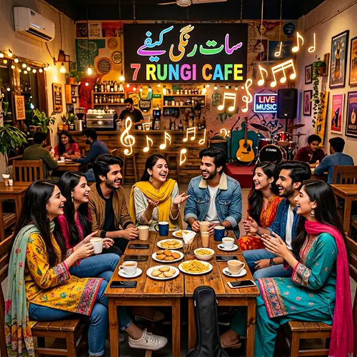 7 Rungi Cafe: Joyful Gatherings in Karachi