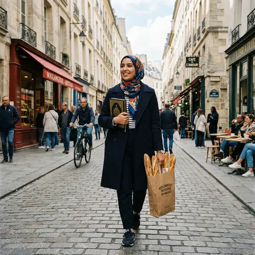 A Day in the Life of a Muslim Woman in France: Cultural Traditions & Modern Lifestyle