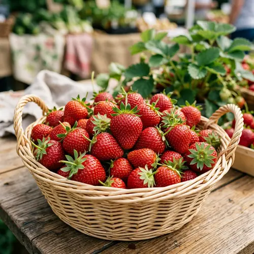 Fresh Strawberry Fruit - Nature's Sweet Delight