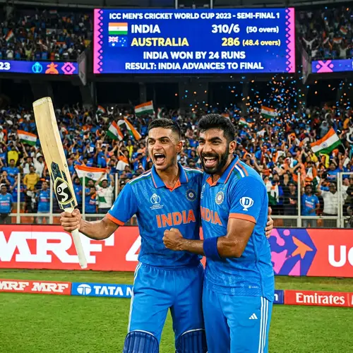 Male Cricket Team Victory Celebration | Semi-Final World Cup Win