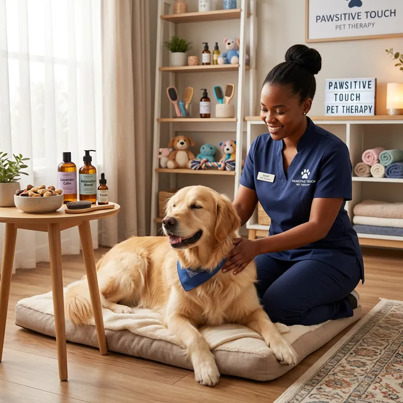 Relaxing Dog Massage Services at Calm African Pet Salon