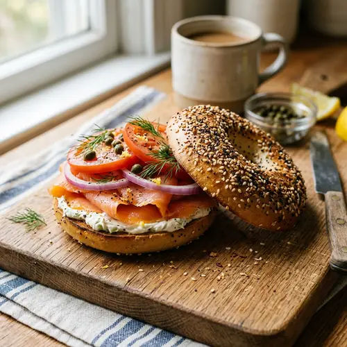 Bagel Sandwich - Delicious & Fresh