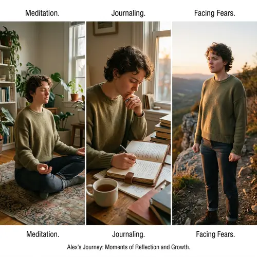 Moments of Self-Reflection and Growth for Alex