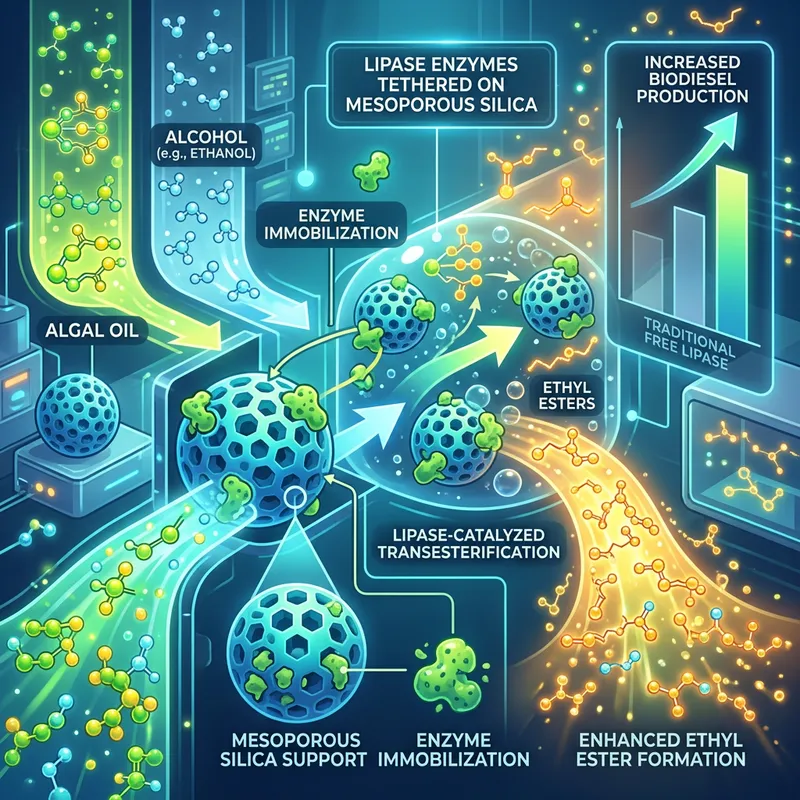 Enhanced Ethyl Ester Synthesis: Algal Oil Biodiesel Production