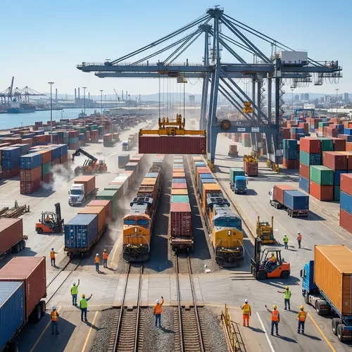 Container Terminal Logistics: Rail Transport Operations