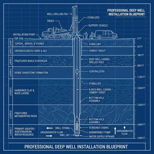 Professional Deep Well Installation Blueprint: Step-by-Step Guide